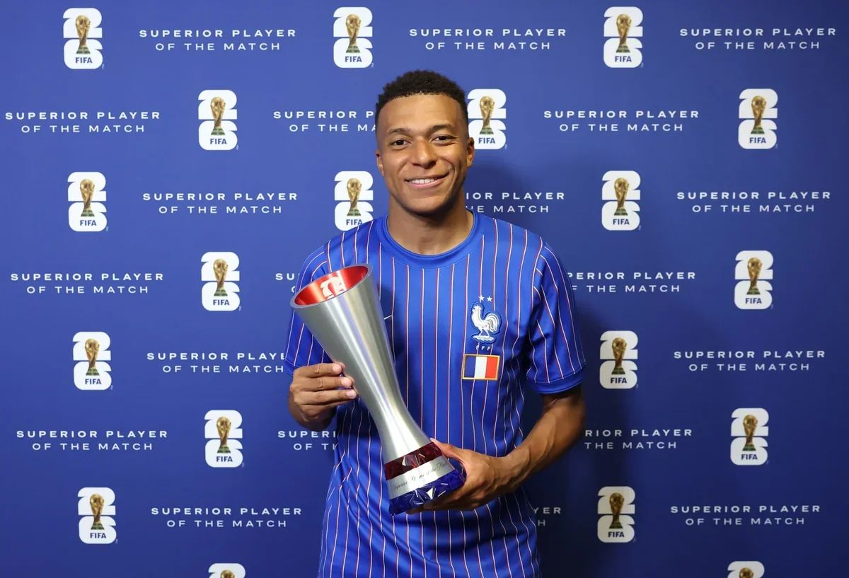 Kilyan Mbappe Fransa - Mərakeş oyununun ən yaxşısı seçildi