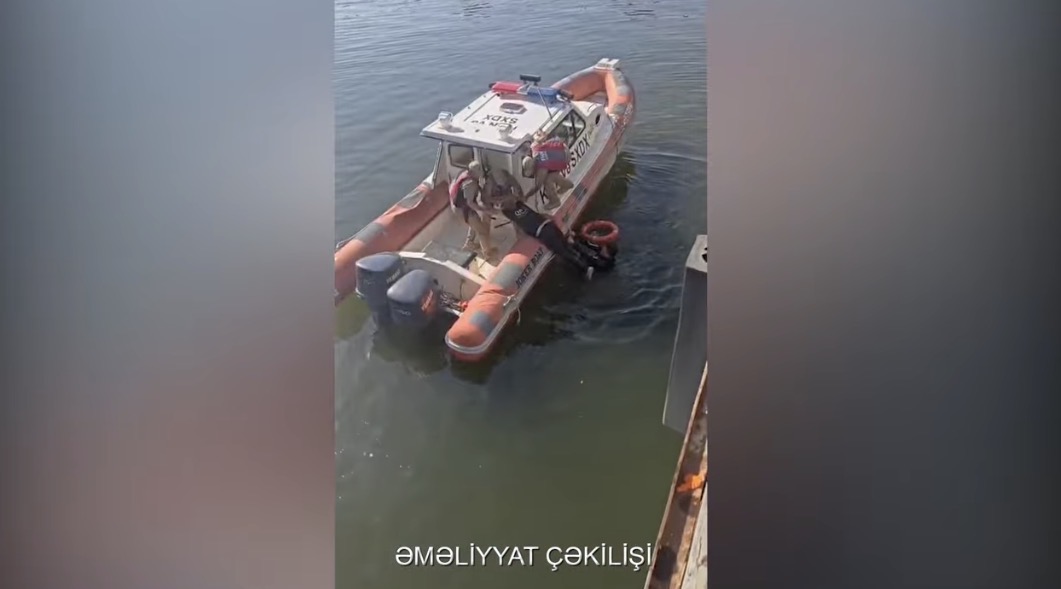 FHN: Bulvarda dənizdə batan şəxs xilas edilib