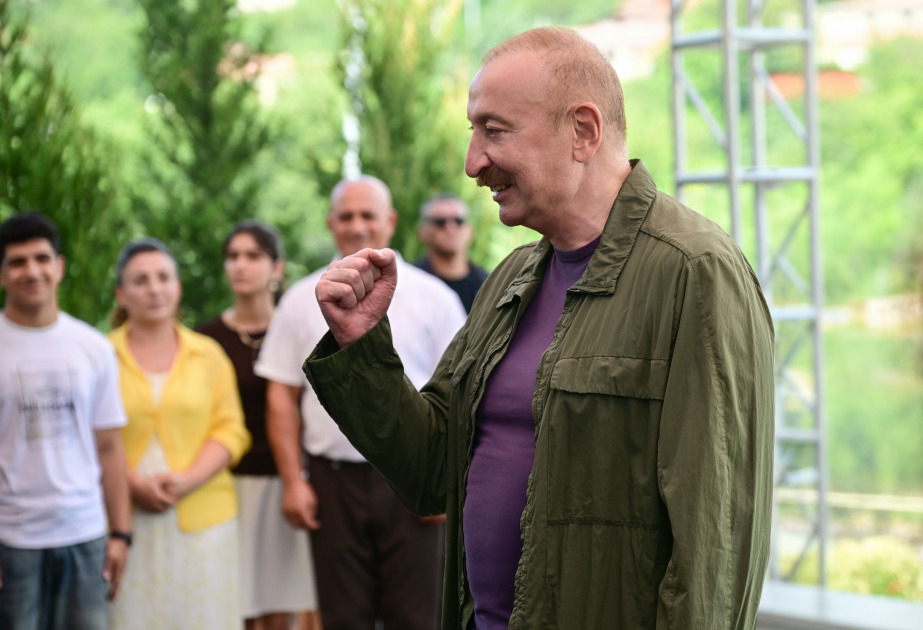 Azərbaycan Prezidenti: Dövlətimiz güclüdür, Ordumuz güclüdür, iradəmiz yerindədir