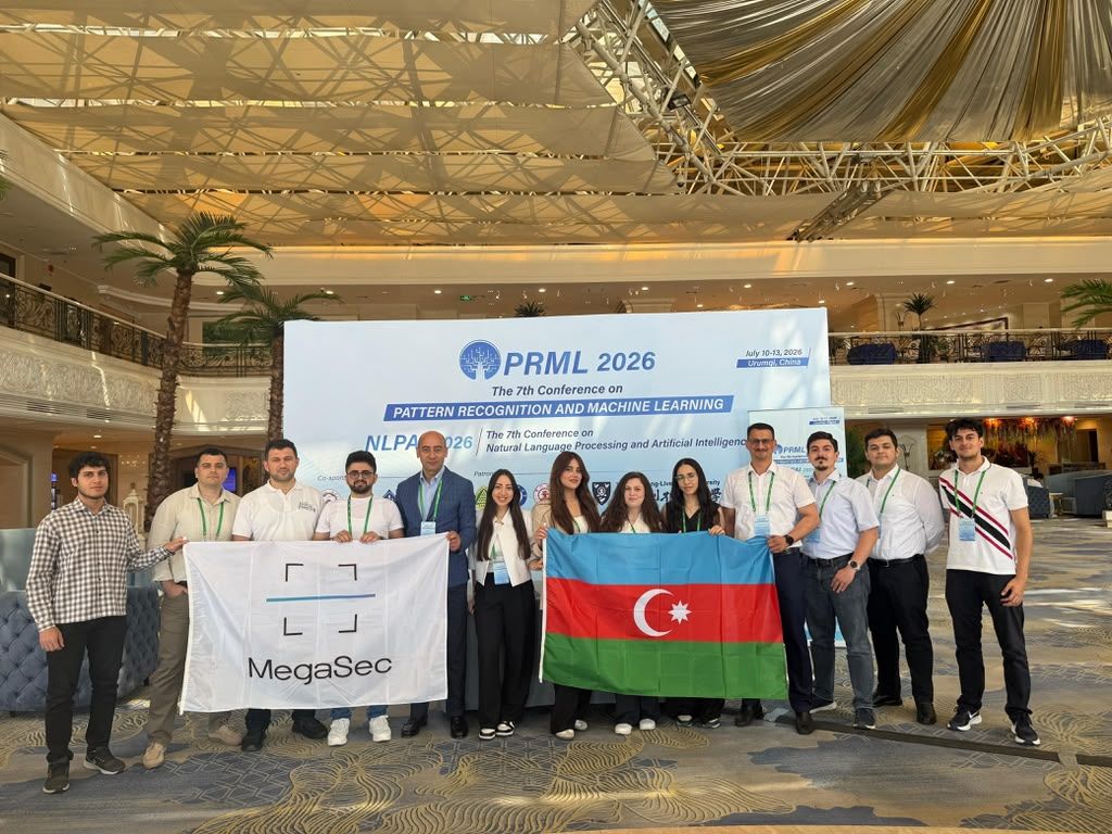 “MegaSec” Çində keçirilən AI konfransında 5 elmi məqalə ilə Azərbaycanı təmsil edib