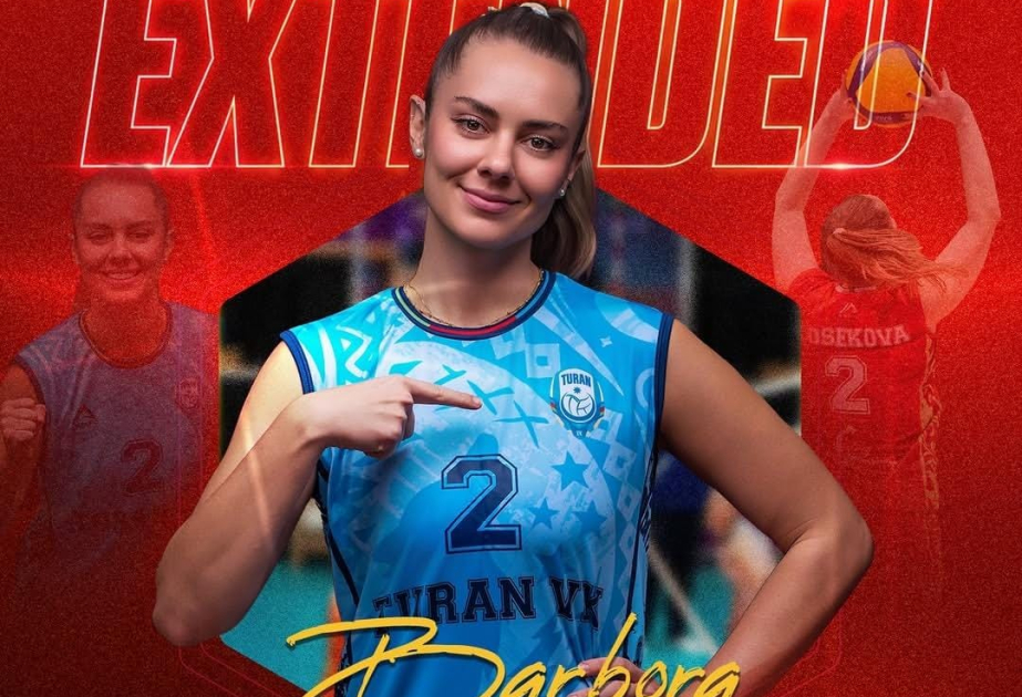 “Turan” komandası  slovakiyalı voleybolçu ilə yeni müqavilə imzalayıb