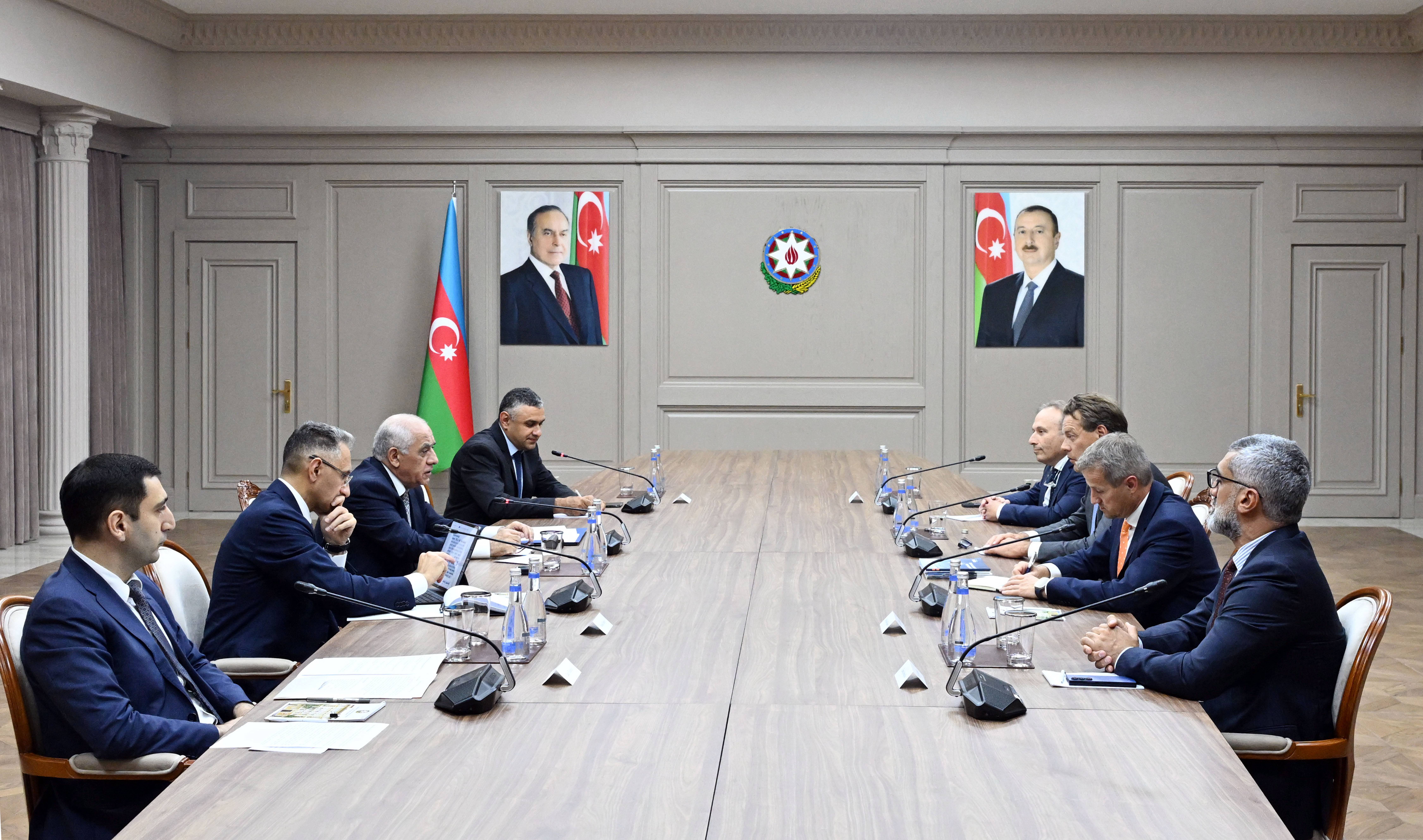 Əli Əsədov "Damen Shipyards Group" şirkətinin baş icraçı direktoru ilə görüşüb