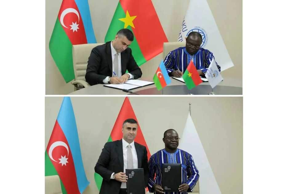 Burkina-Faso XİN-in rəsmi səhifəsində BTQ ilə imzalanmış memorandumla bağlı paylaşım edilib