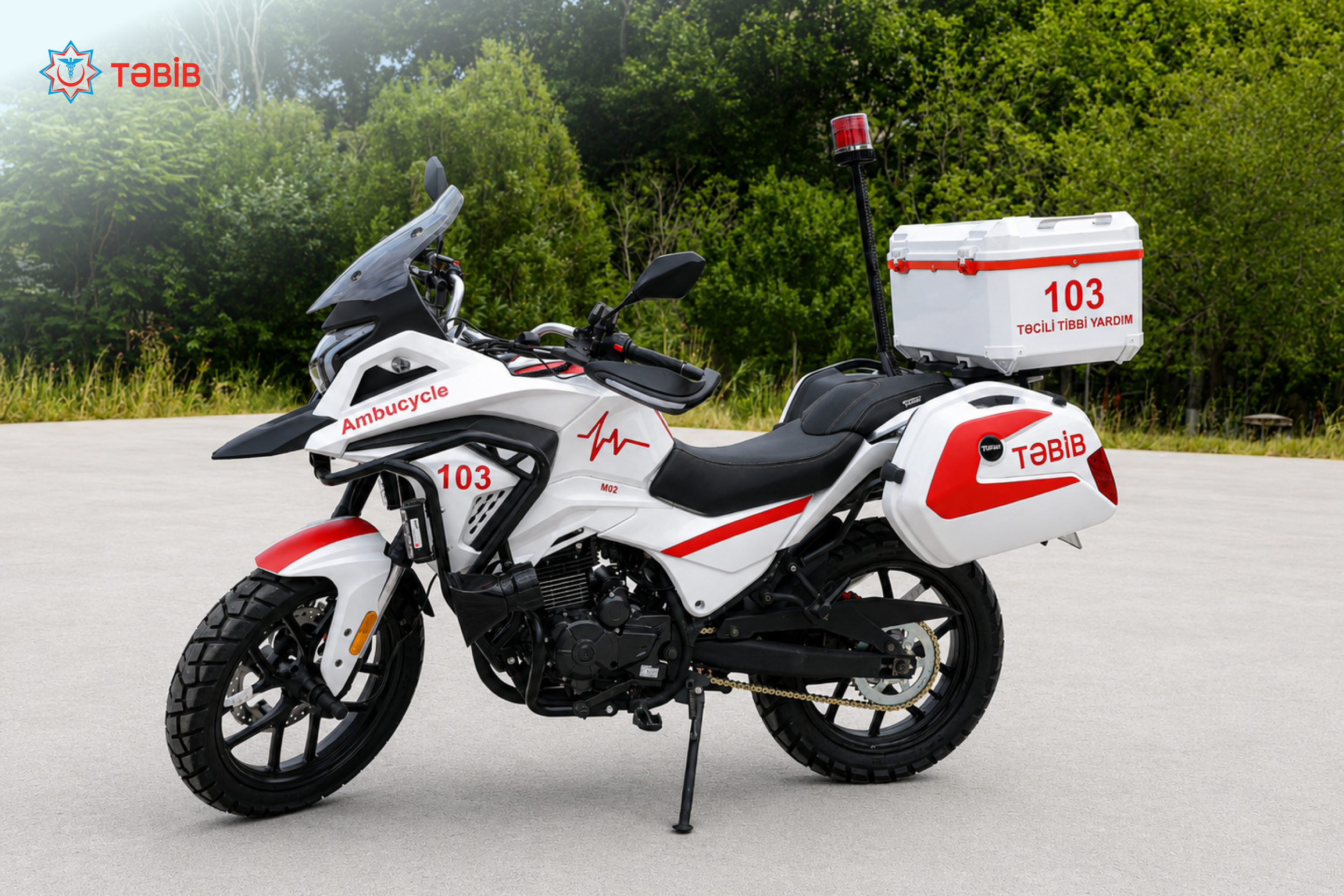  TƏBİB təcili tibbi yardımda yeni “Ambucycle” xidmət modelinin tətbiqinə başlayır