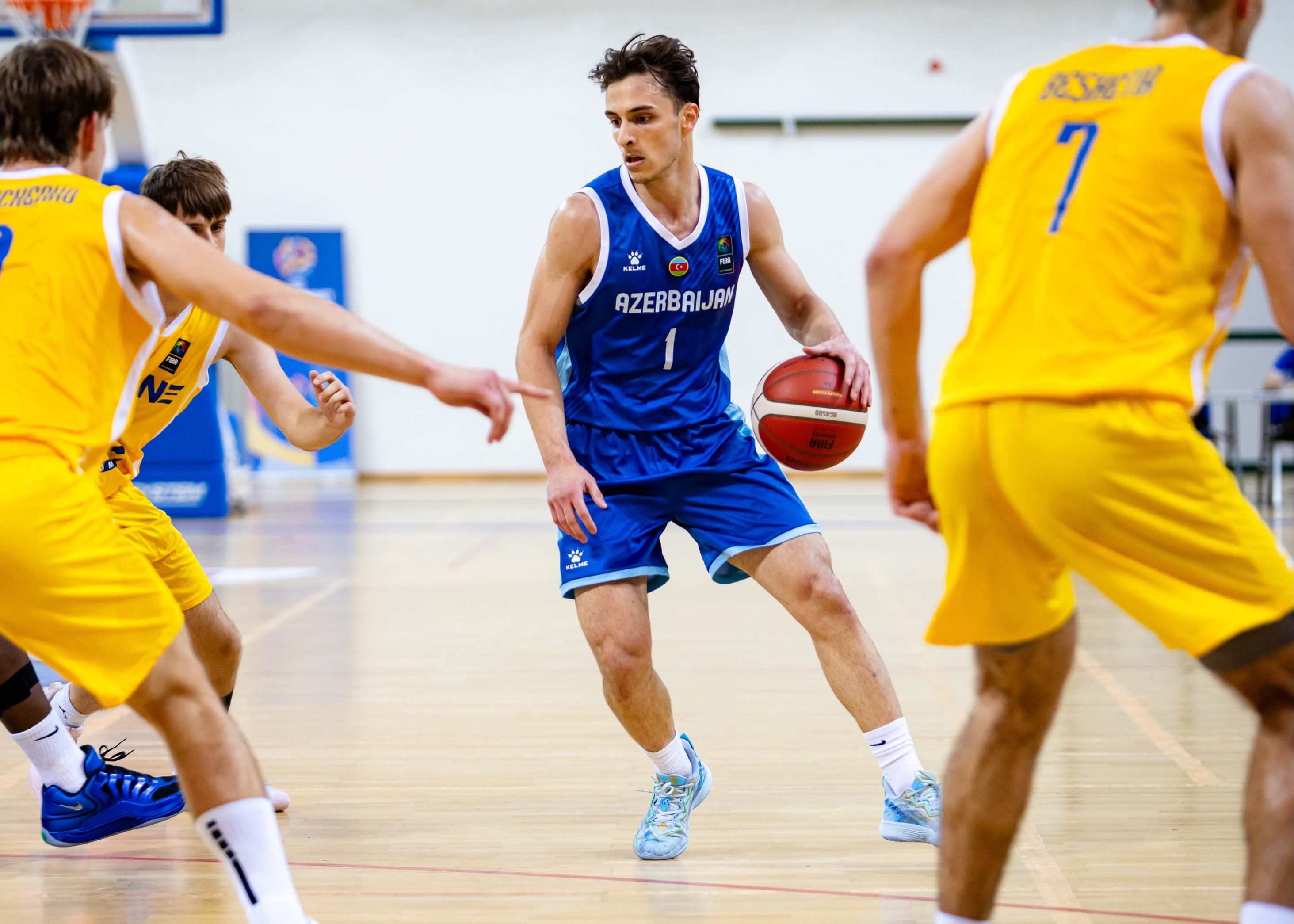 Azərbaycanın U-18 basketbol millisi Avropa çempionatında ilk qrup qələbəsinə sevindi