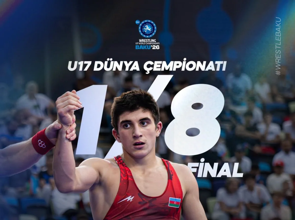 U-17 dünya çempionatı: Əli Çərkəzli 1/8 final mərhələsinə yüksəldi 