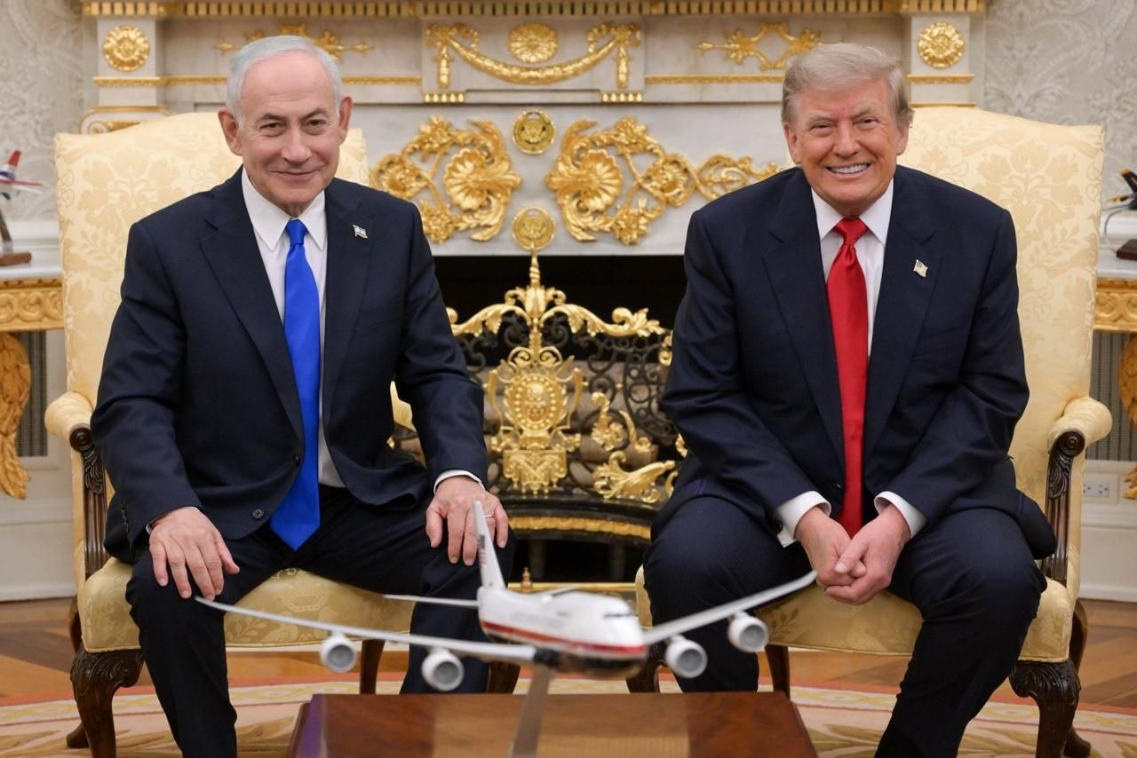 Tramp və Netanyahu Ağ Evdə görüş keçirir