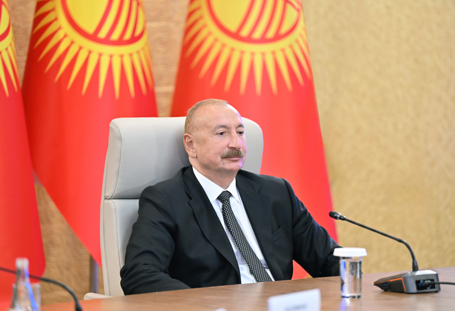  İlham Əliyev: Azərbaycan-Qırğız Fondunun maliyyə imkanları ikiqat artırılacaq