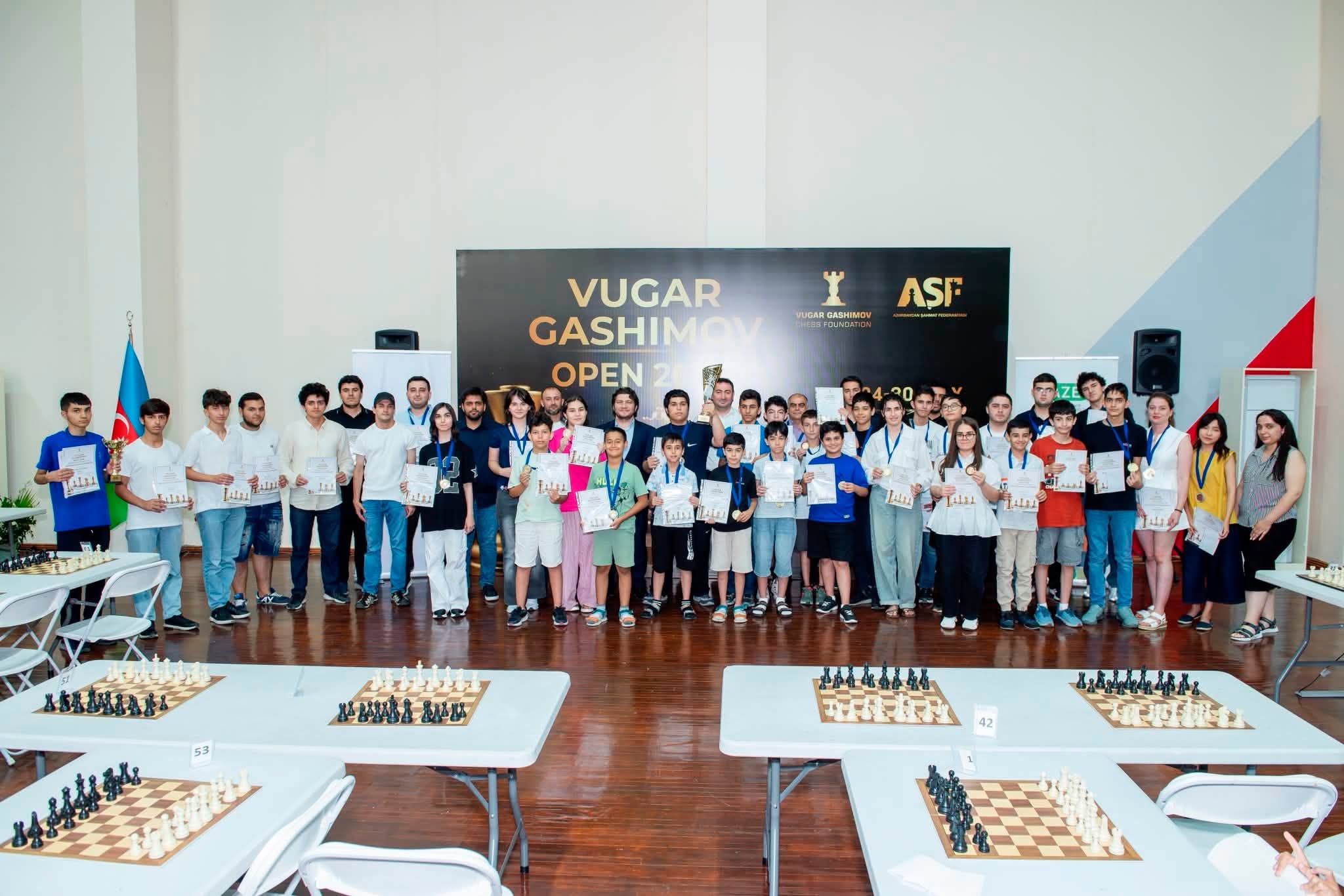 “Vugar Gashimov Open 2026” beynəlxalq turnirinə yekun vuruldu