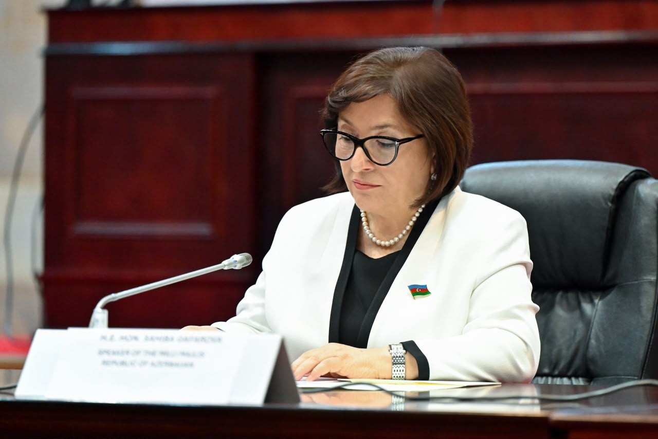 Sahibə Qafarova Milli və Regional Parlamentlərin Sədrlərinin Konfransında iştirak edib