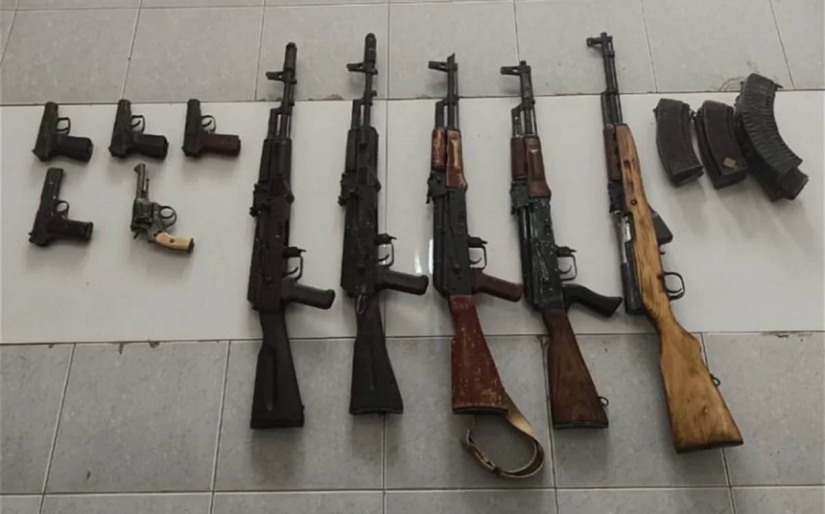Ötən gün 8 odlu silah aşkarlanıb