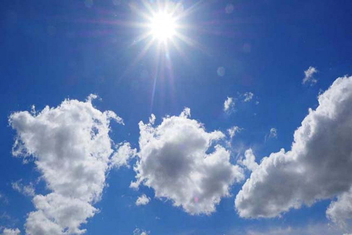 Bazar gününə olan hava proqnozu açıqlanıb