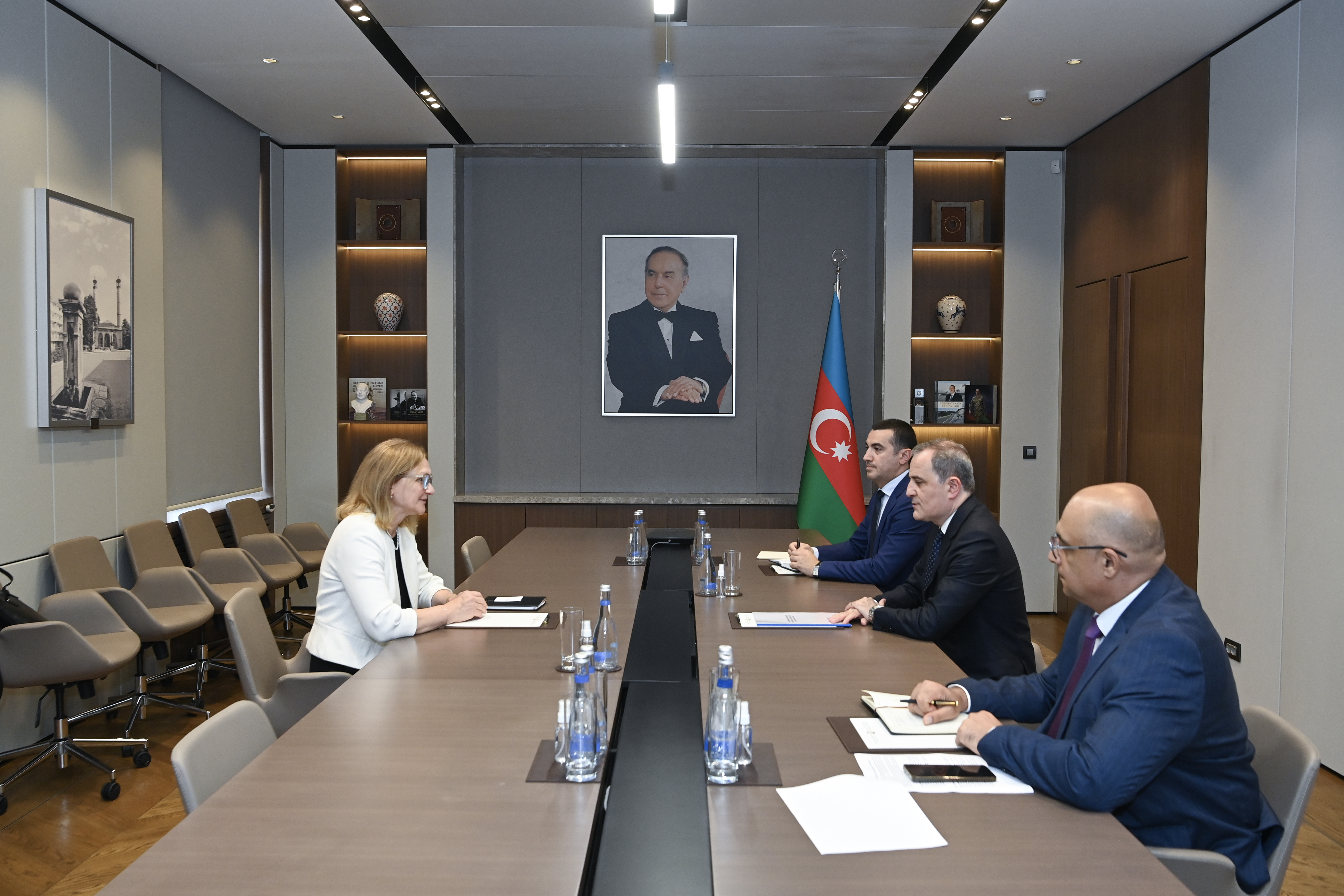 Ceyhun Bayramov Estoniyanın yeni səfirini qəbul edib