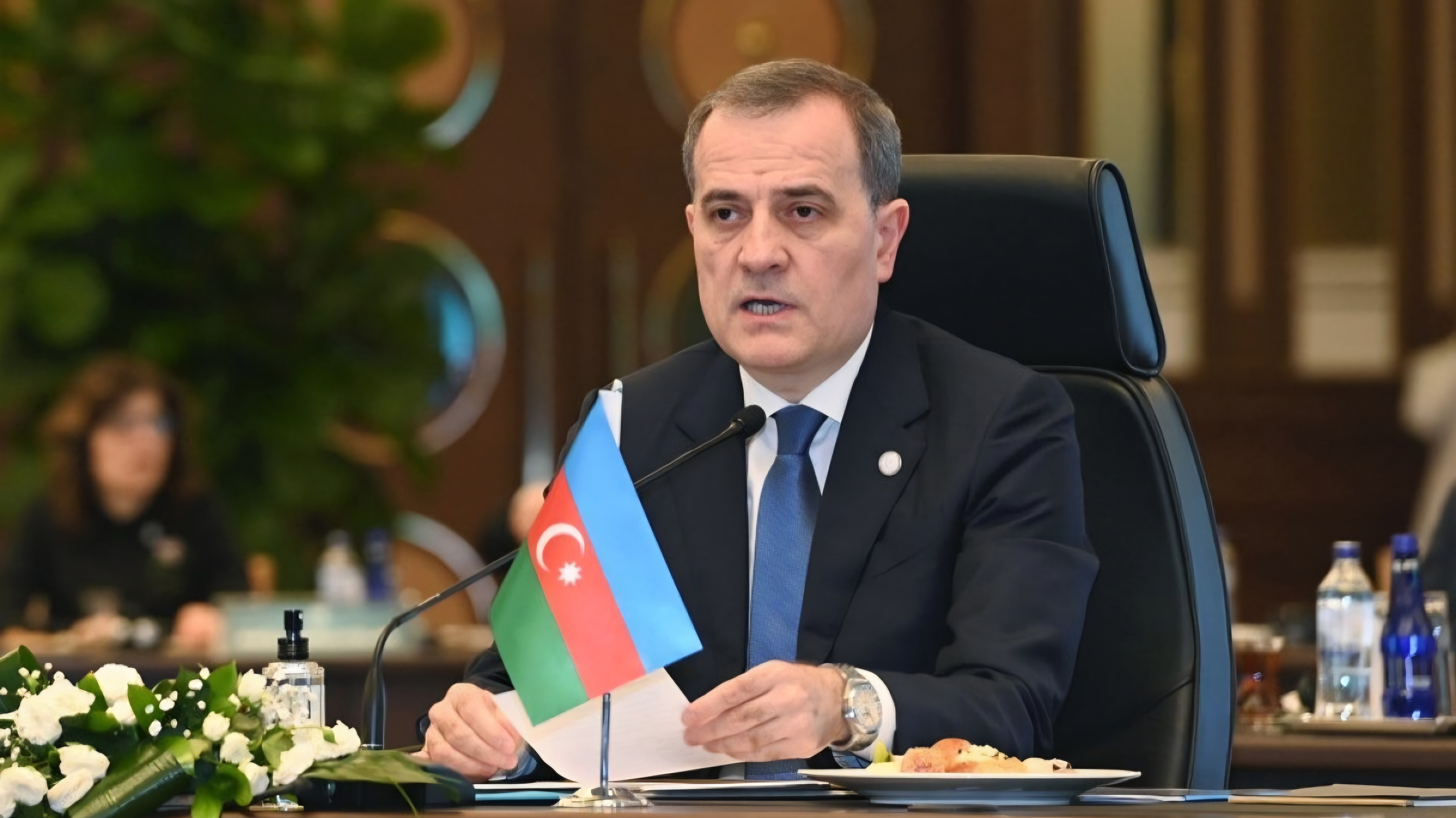 Ceyhun Bayramov Ukraynaya rəsmi səfərə gəlib