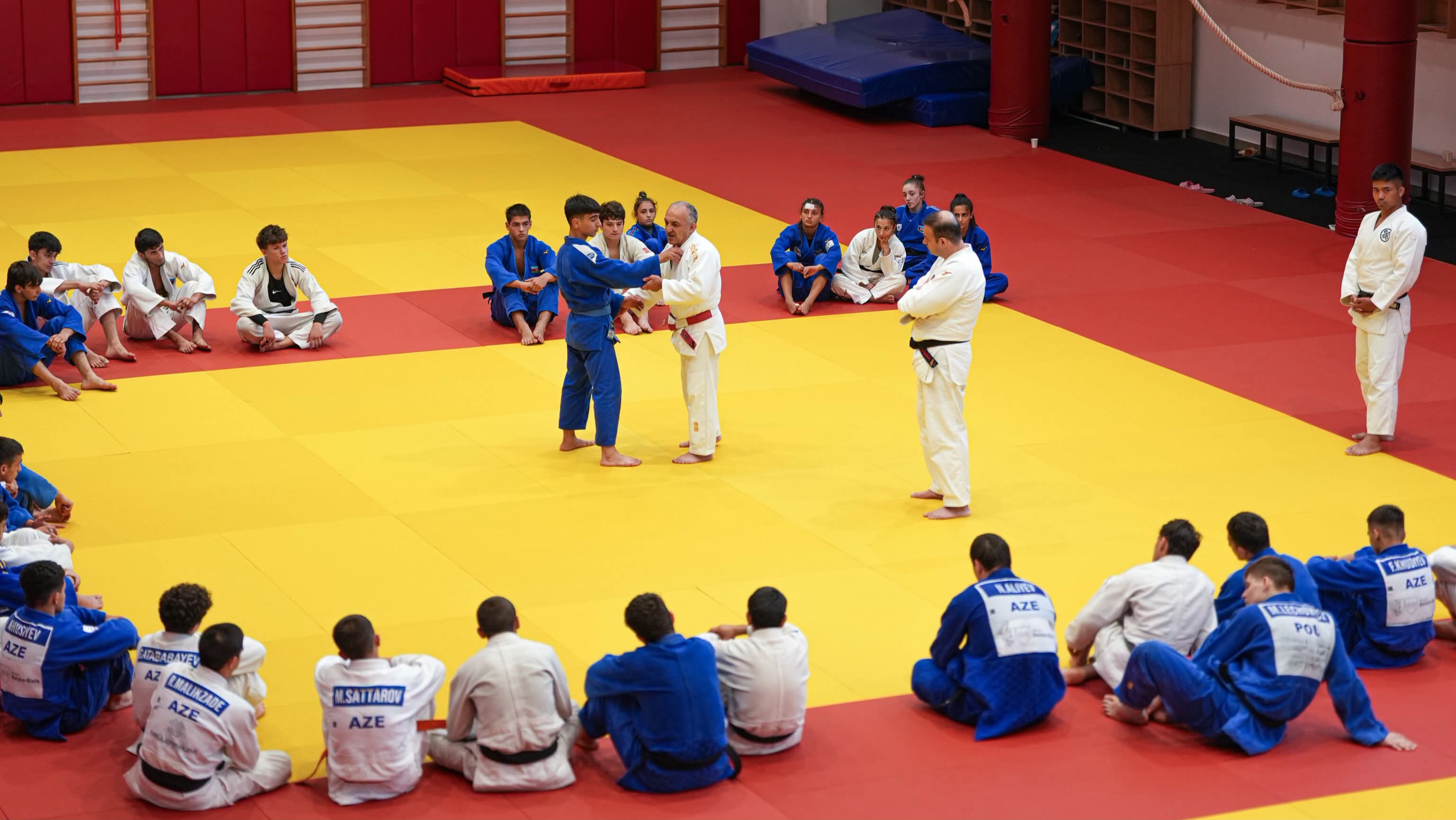 Azərbaycan cüdoçularına dünya çempionatı öncəsi seminar keçirildi