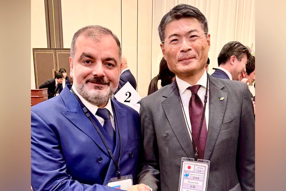Azərbaycanın Yaponiyadakı səfiri Naqasakinin qubernatoru ilə görüşüb