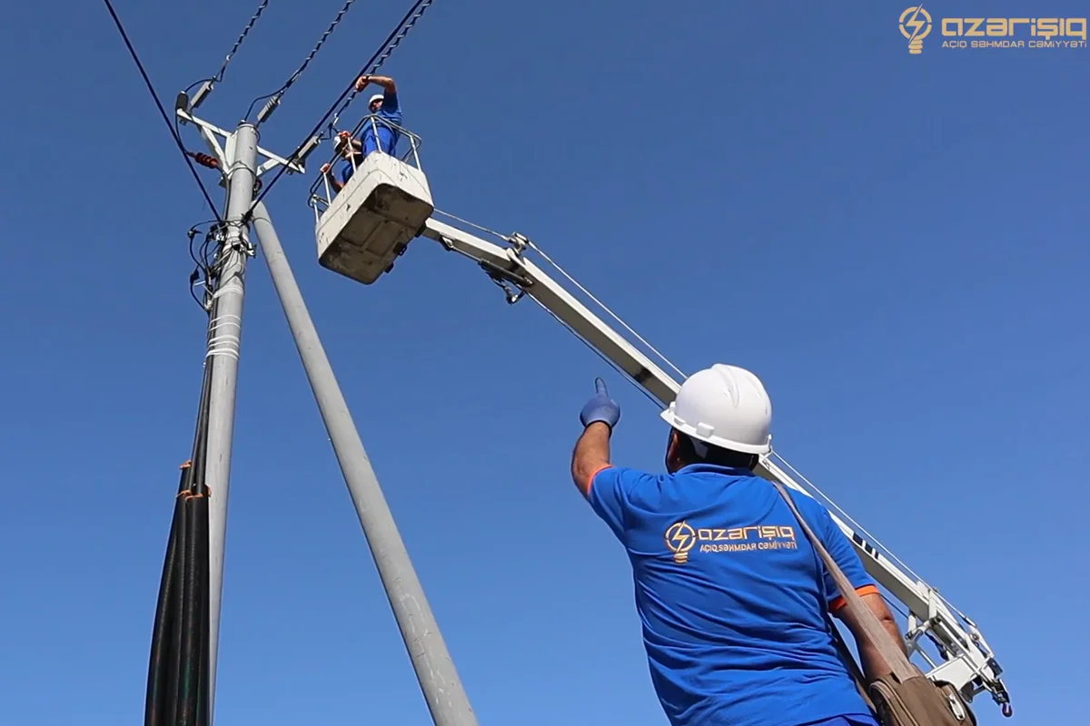 Xocalı və Xocavənddə elektrik şəbəkələrinin yenilənməsi davam edir