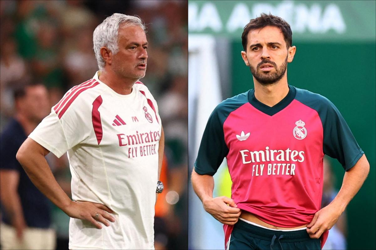 Mourinyo Bernardo Silvanın fiziki formasından narazıdır