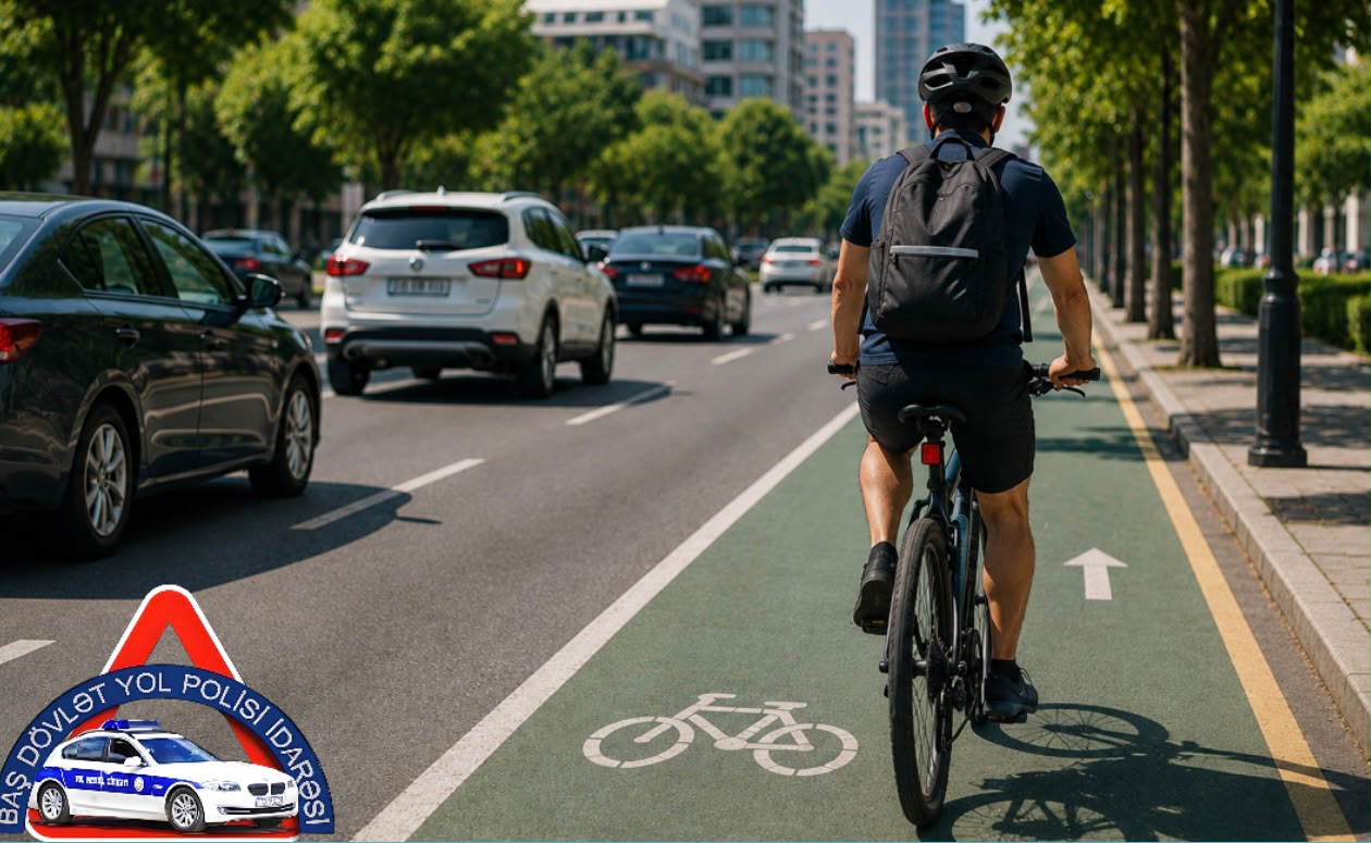 Yol Polisi velosipedçilərə müraciət edib
