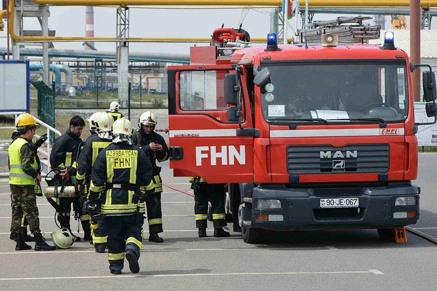 FHN: Ötən həftə ərzində 925 yanğına çıxış olub, 10 nəfərin meyiti təhvil verilib