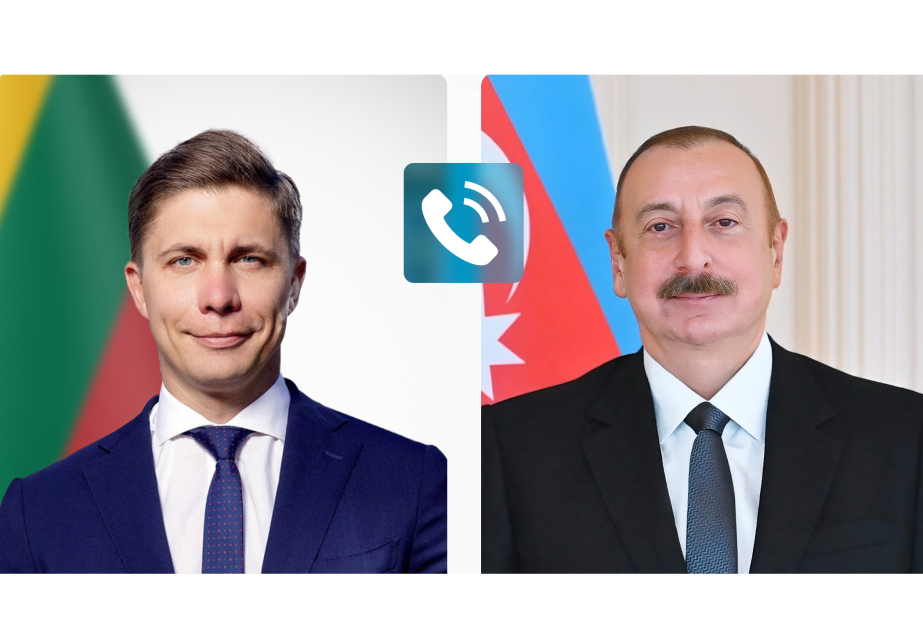 Litvanın Baş naziri İlham Əliyevə zəng edib