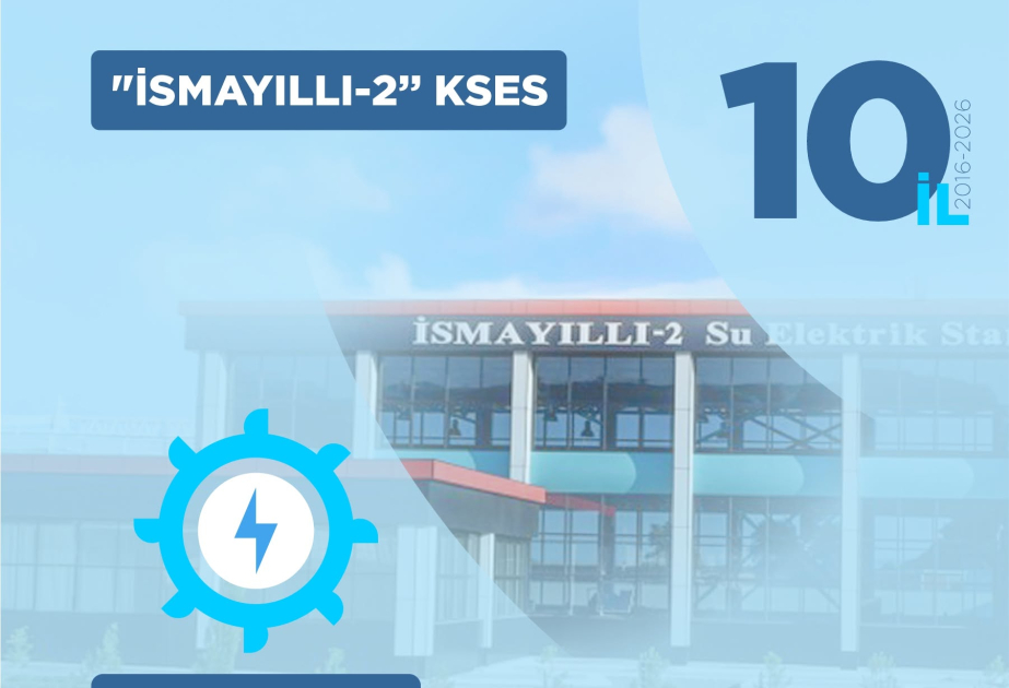 “İsmayıllı-2” kiçik su elektrik stansiyasında indiyədək istehsal olunan elektrik enerjisinin həcmi açıqlanıb