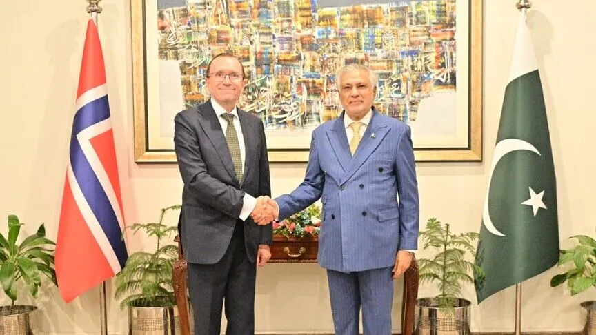 Pakistan və Norveç xarici işlər nazirləri regional hadisələri müzakirə ediblər