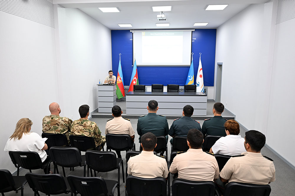Azərbaycan, Macarıstan və Qazaxıstan Müdafiə nazirlikləri arasında hərbi informasiya sahəsində təcrübə mübadiləsi üzrə işçi görüşü keçirilib