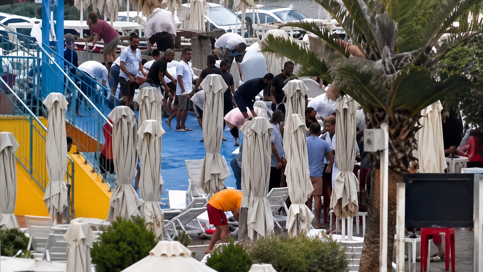 FHN: Nardaranda azyaşlının ayağı su nasosunda sıxılı vəziyyətdə qalıb