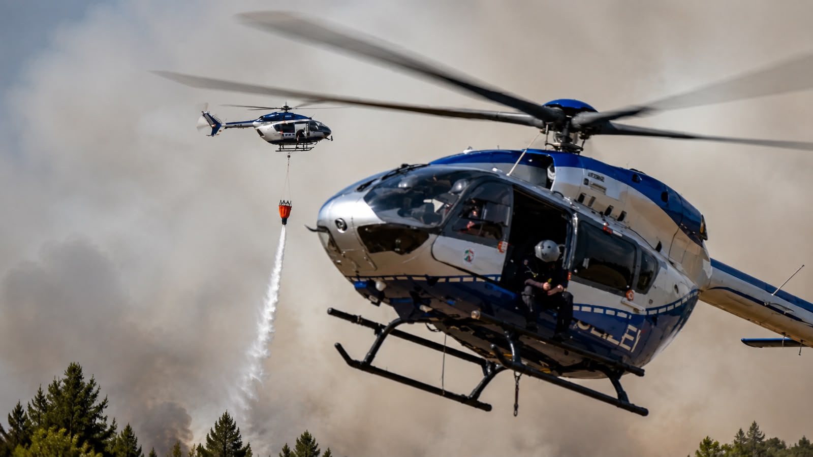 Almaniyada 1 400 xilasedici və 10 helikopter meşə yanğını ilə mübarizə aparır
