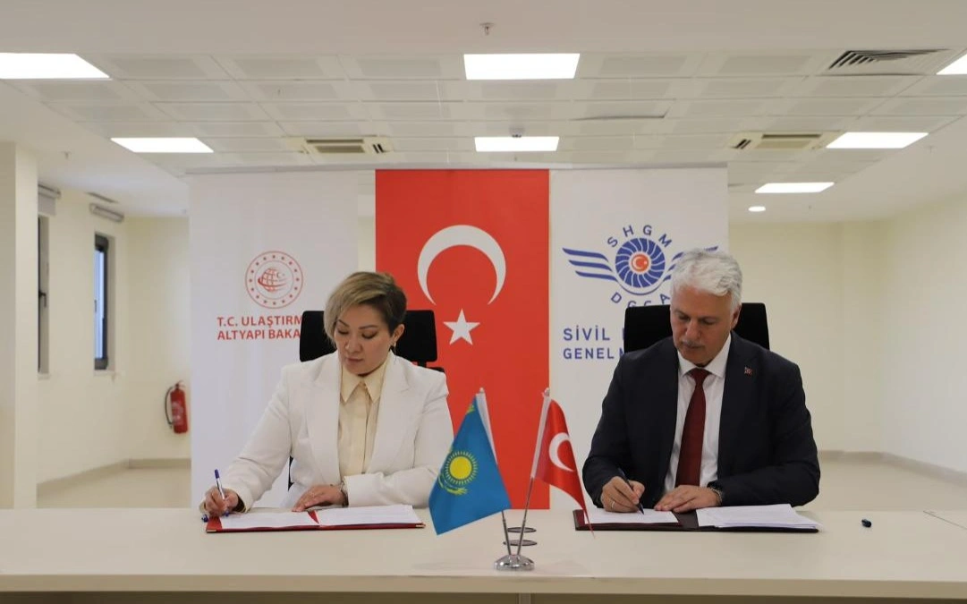 Qazaxıstan və Türkiyə arasında aviasiya sazişi imzalanıb