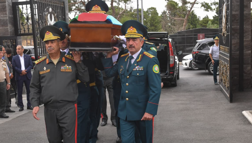 General-mayor Abbasəli Novruzov son mənzilə yola salınıb