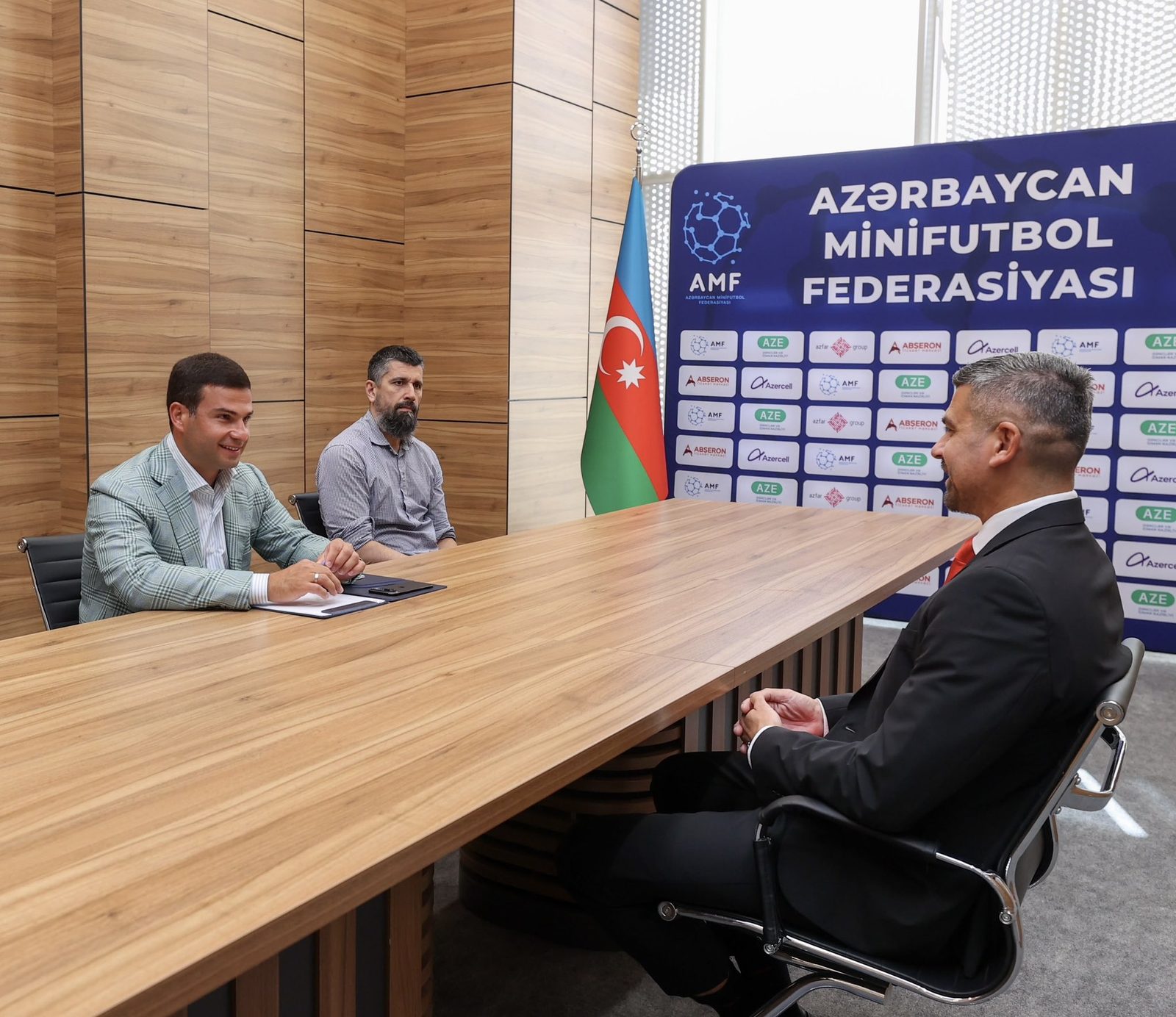 AMF və WMF rəhbərləri minifutbolu müzakirə etdilər