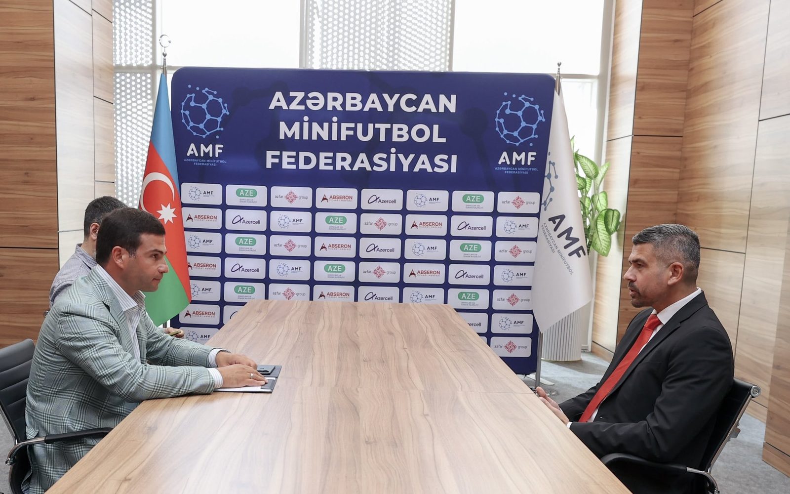 AMF və WMF rəhbərləri minifutbolu müzakirə etdilər