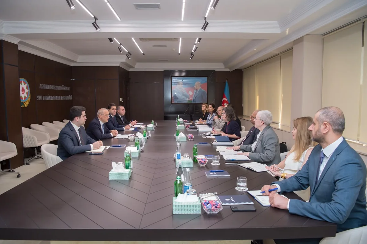 Azərbaycan ADB ilə su infrastrukturunu müzakirə edib