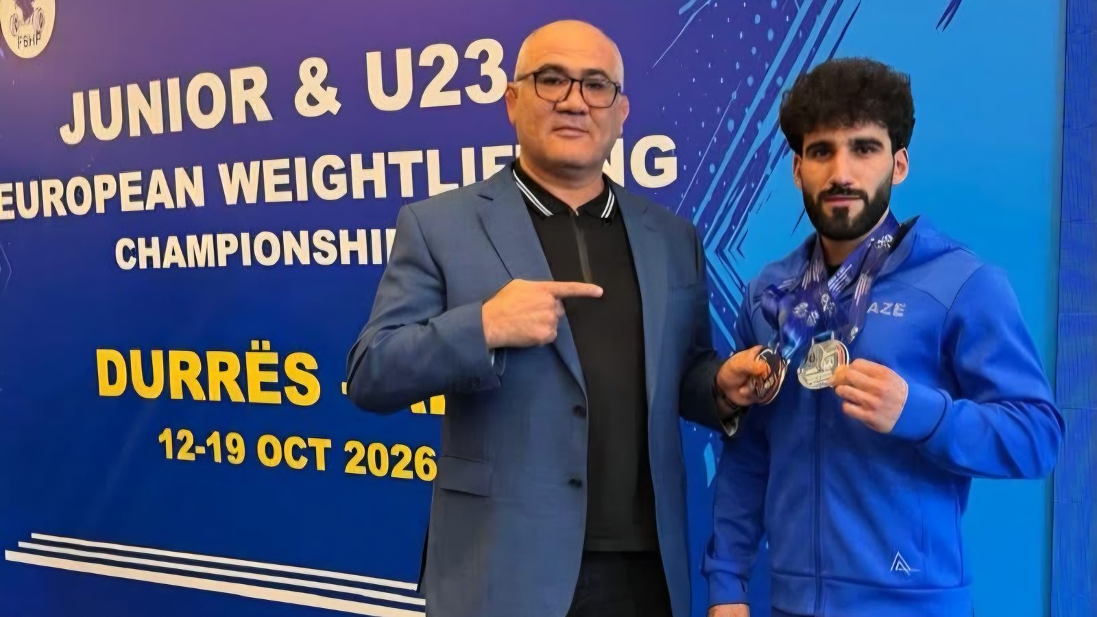 Azərbaycan atleti U23 və gənclərin Avropa birinciliyində 3 medal qazanıb