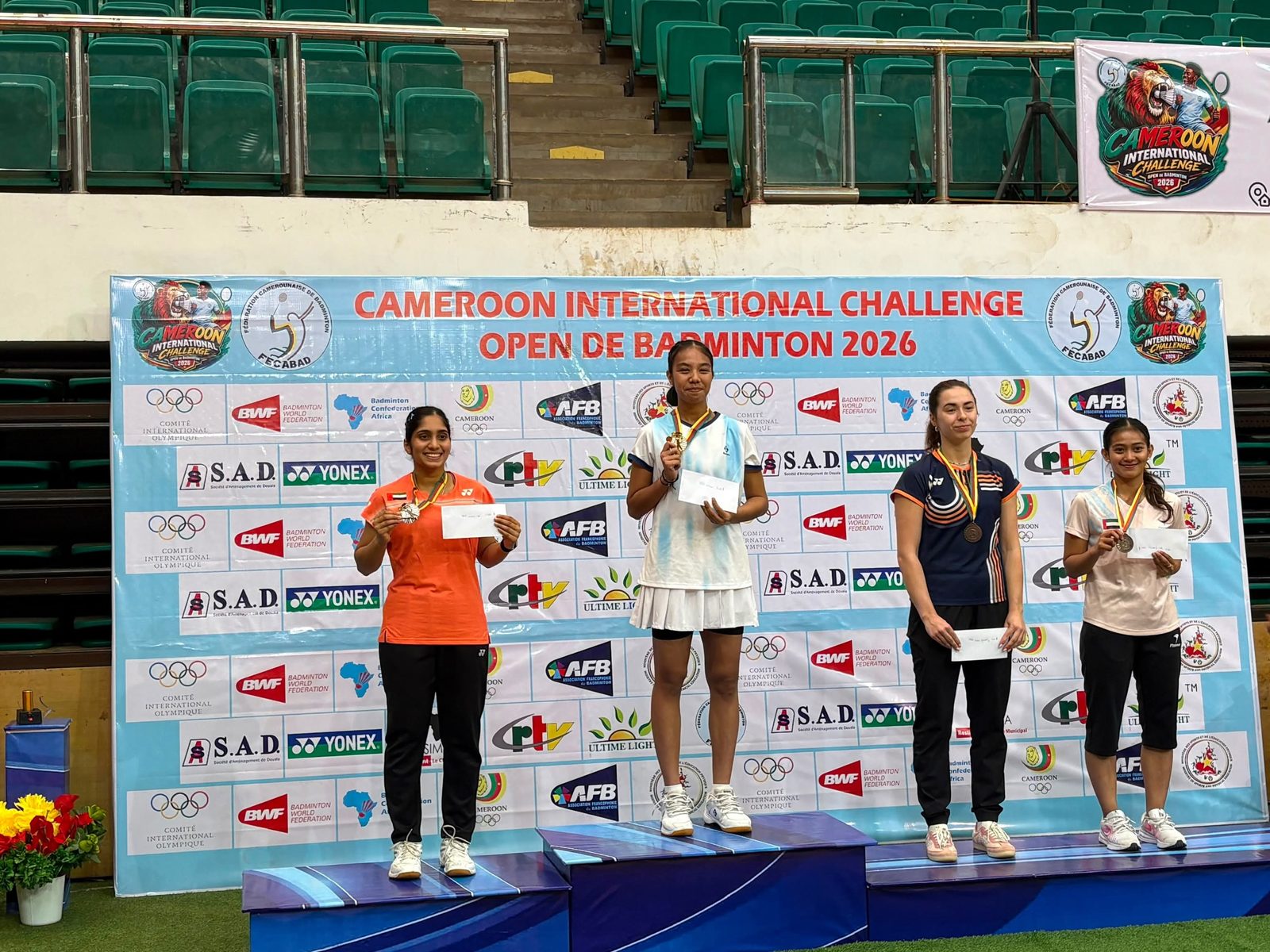 Azərbaycan badmintonçusu beynəlxalq turnirdə qızıl medal qazandı