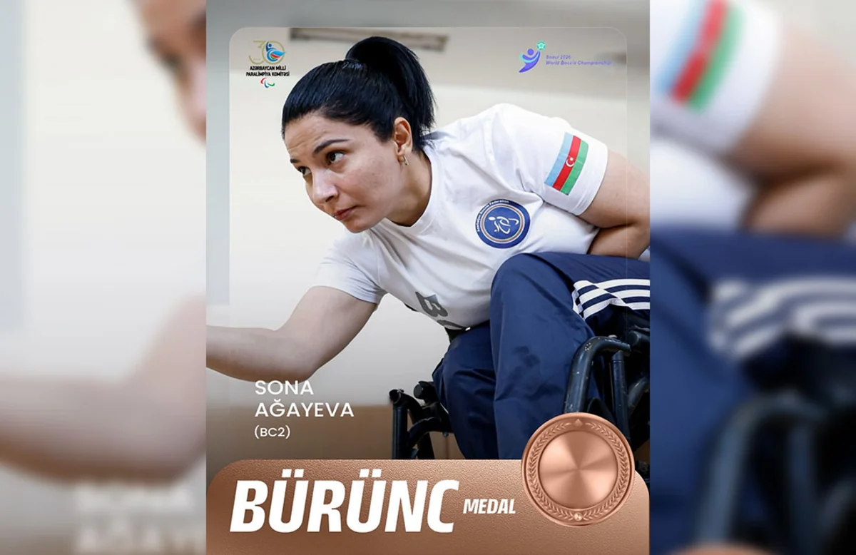 Azərbaycan bocciaçısı dünya çempionatında bürünc medal qazanıb