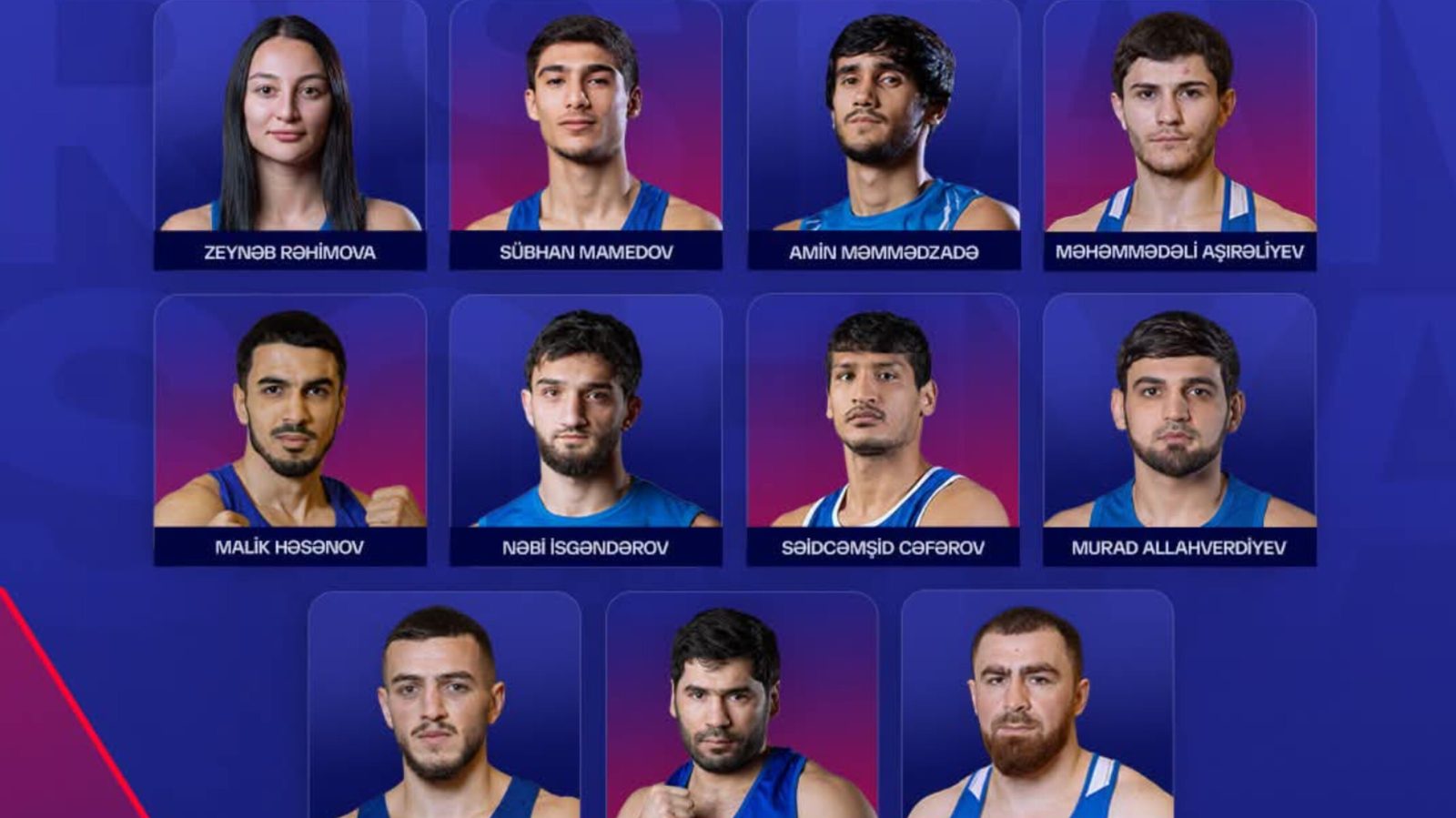 Azərbaycan boksçularının Avropa çempionatında rəqibləri bəlli olub