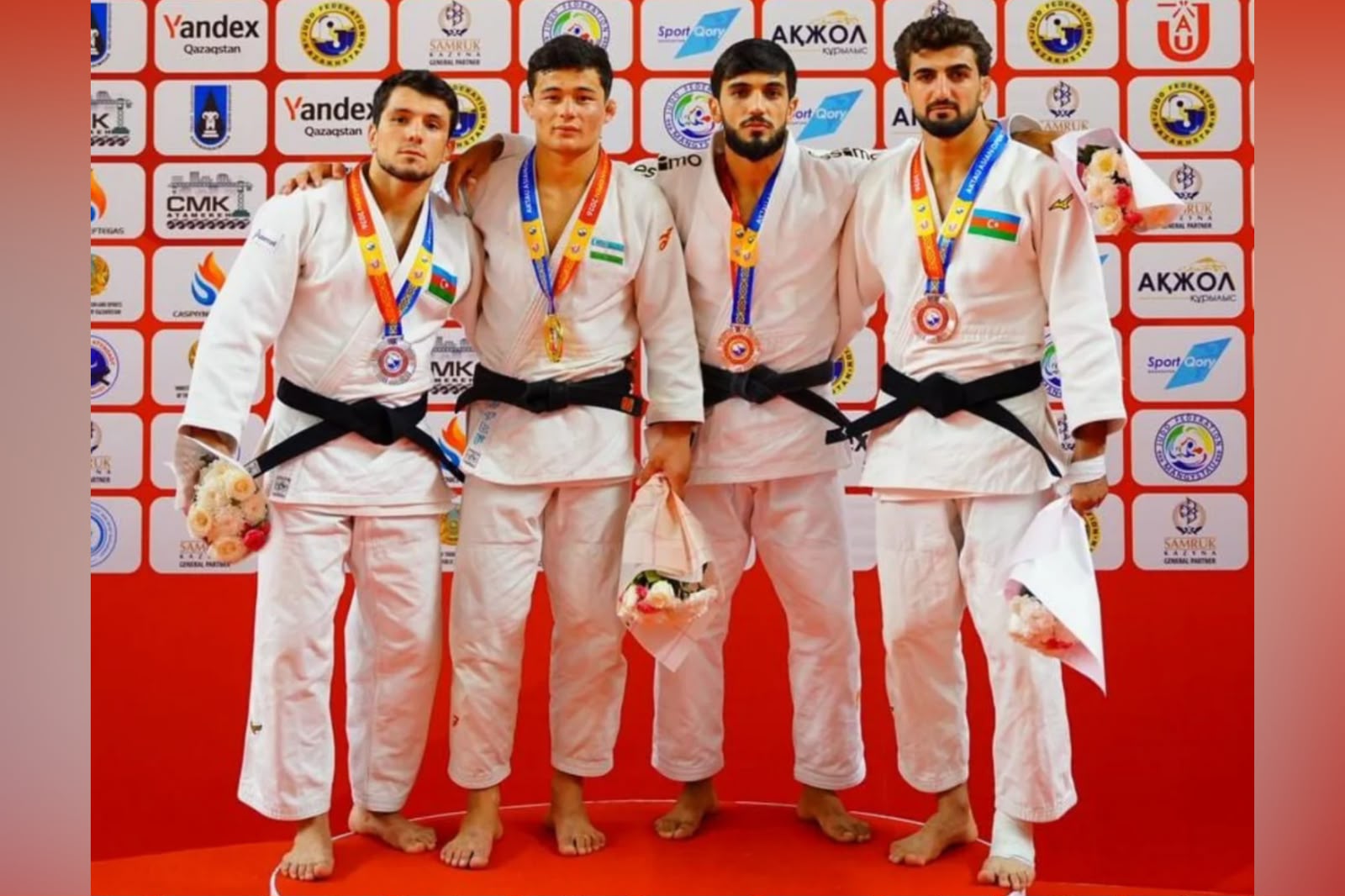Azərbaycan cüdoçuları Asiya Açıq Turnirinin ilk günündə 8 medal qazanıblar