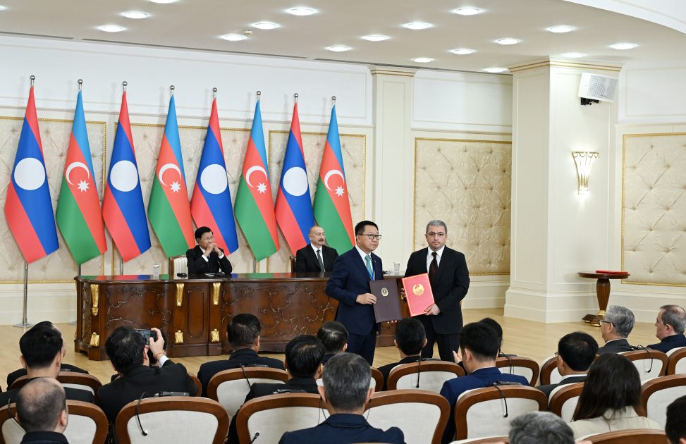 Azərbaycan ilə Laos arasında Birgə Bəyanat qəbul olunub və sənədlər mübadilə edilib  - YENİLƏNİB