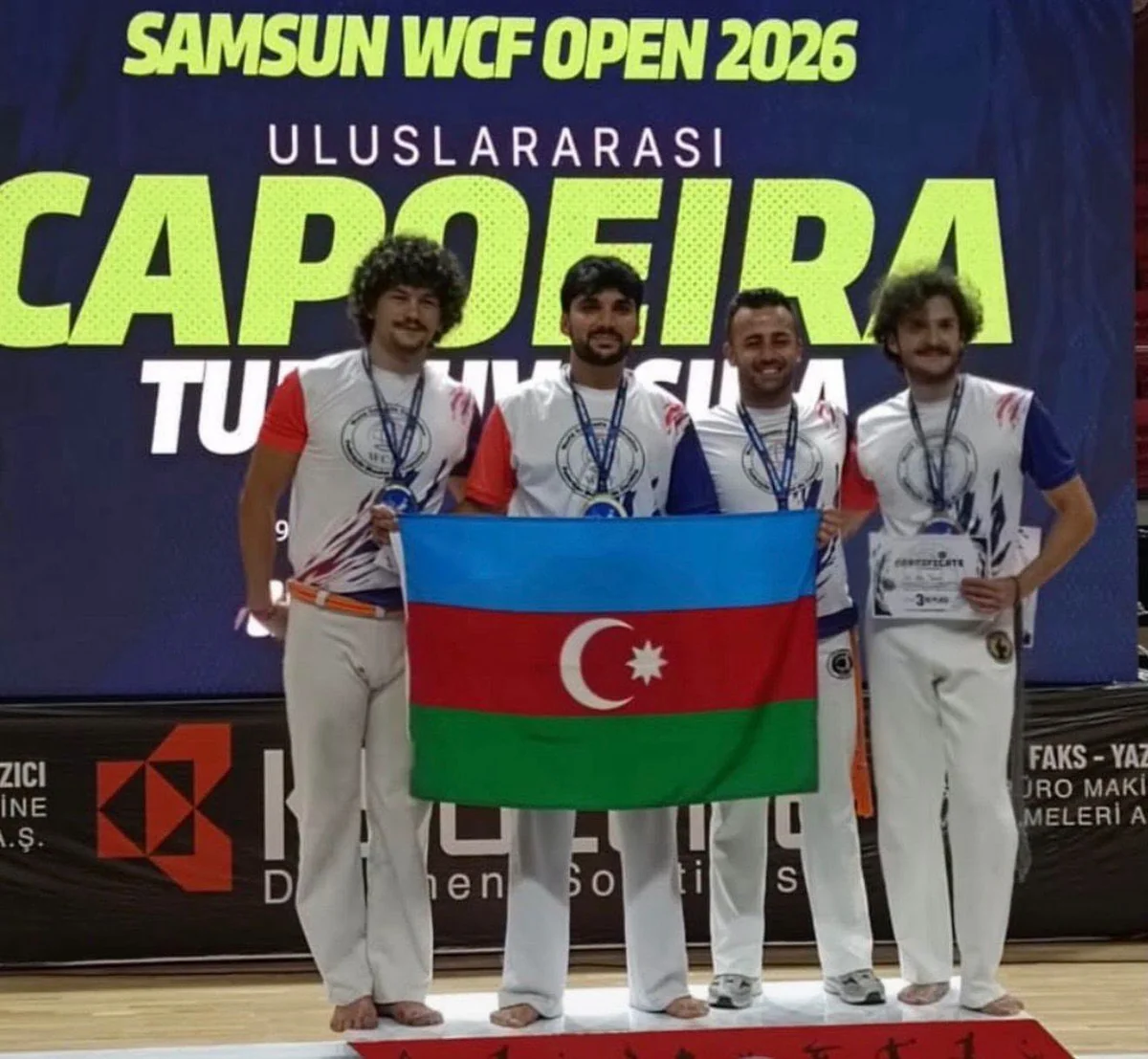 Azərbaycan kapoeyraçıları Türkiyədə 4 qızıl və 2 gümüş medal qazanıblar