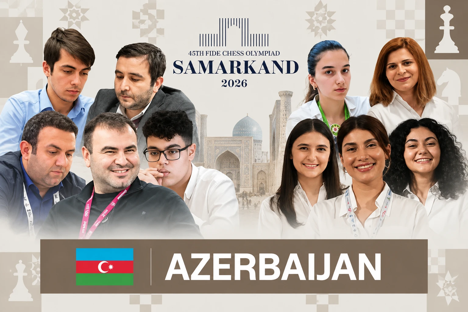 Azərbaycan milliləri Şahmat Olimpiadasında III turda mübarizə aparacaq