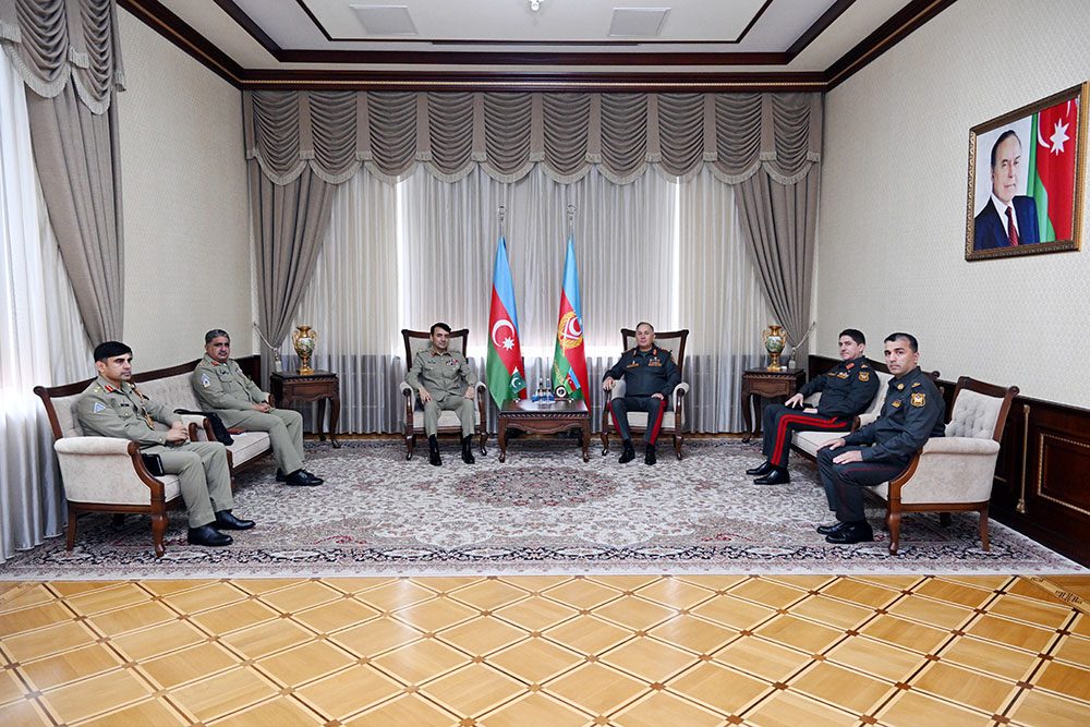 Azərbaycan Ordusunun Baş Qərargah rəisi Pakistan nümayəndə heyəti ilə görüşüb