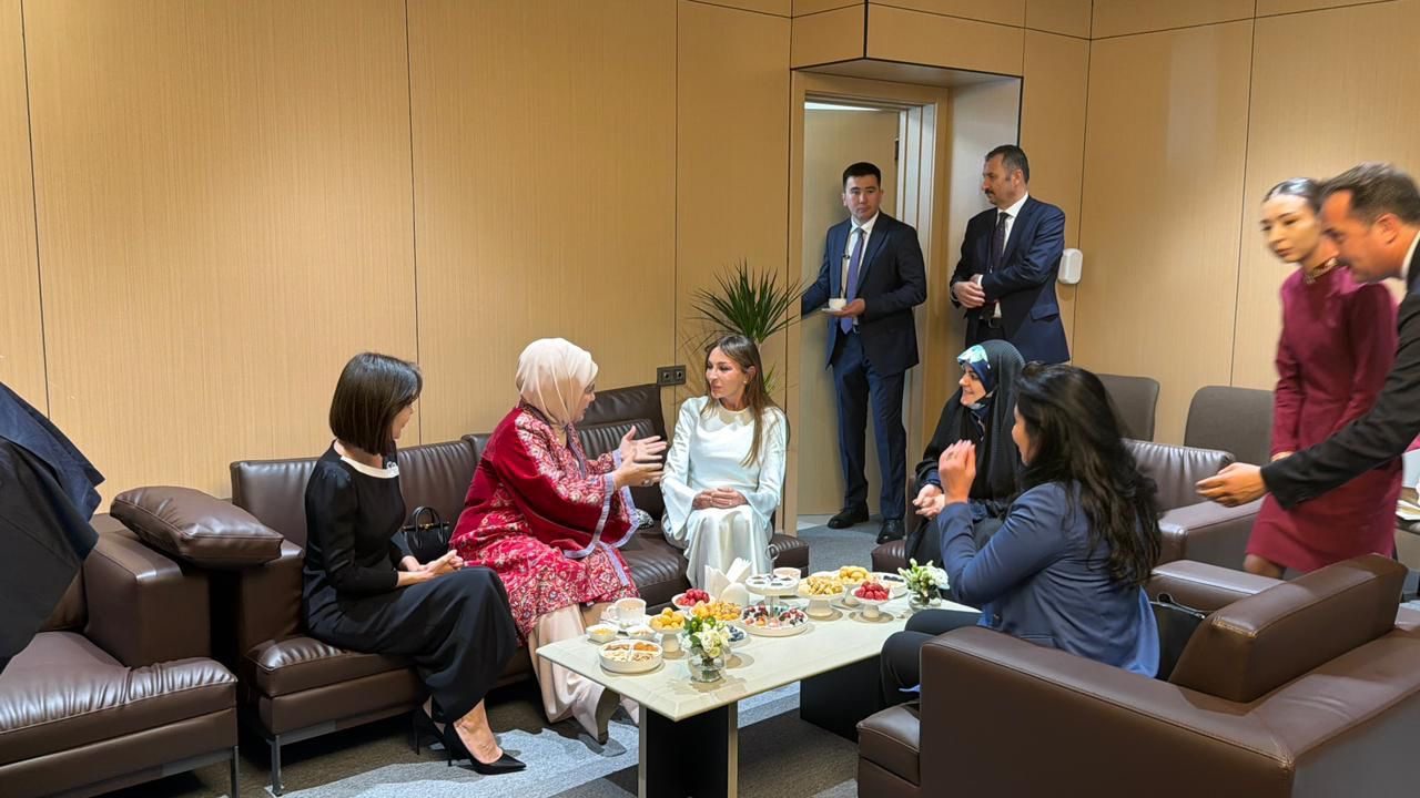 Presidents of Azerbaijan, Turkey, Uzbekistan and Iran meet