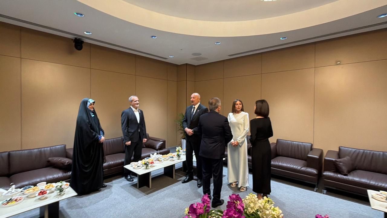 Presidents of Azerbaijan, Turkey, Uzbekistan and Iran meet