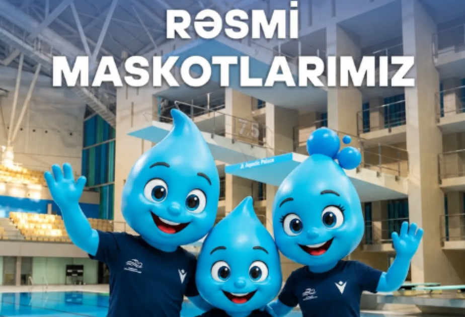 Azərbaycan Üzgüçülük Federasiyasının rəsmi maskotları təqdim olunub