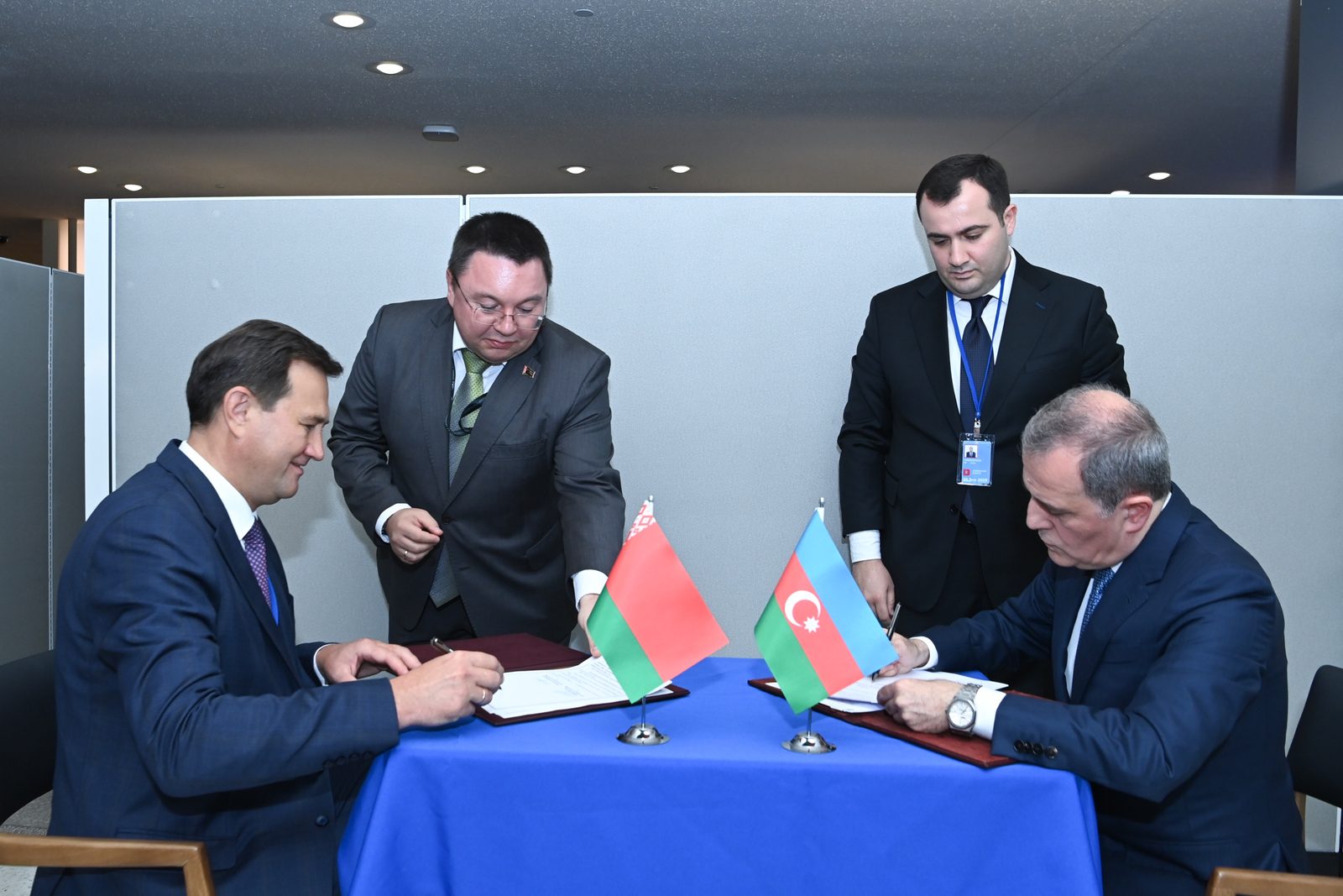 Azərbaycan və Belarus 2027–2028-ci illər üçün əməkdaşlıq planı imzalayıb