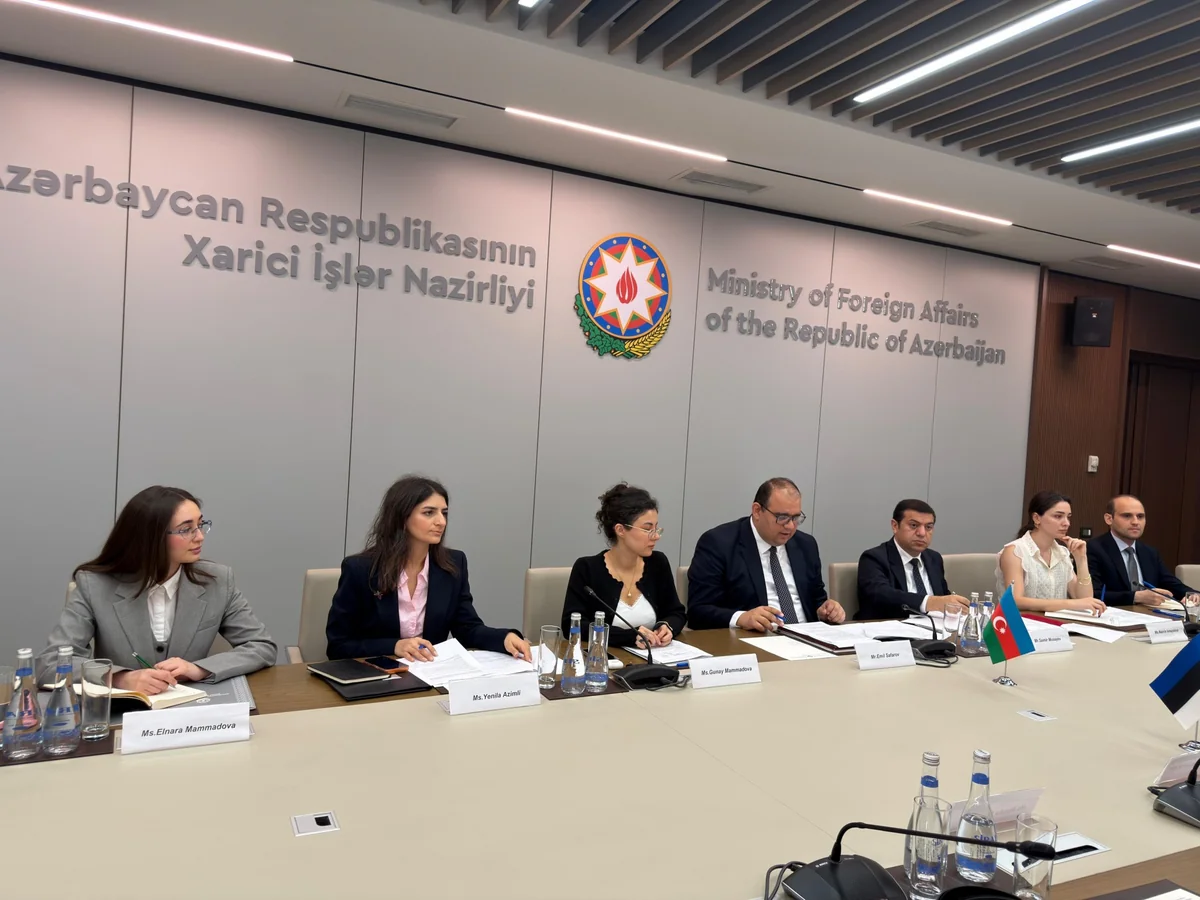 Azərbaycan və Estoniya XİN-ləri arasında konsulluq məsləhətləşmələri keçirilib