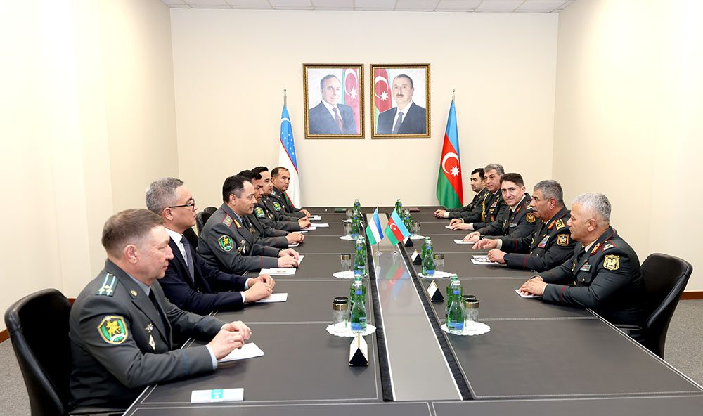 Azərbaycan və Özbəkistan Müdafiə nazirlikləri arasında "İkitərəfli Hərbi Əməkdaşlıq" planı imzalanıb